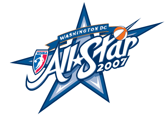 WNBA All-Star Game 2007 Primary Logo iron on transfers for T-shirts